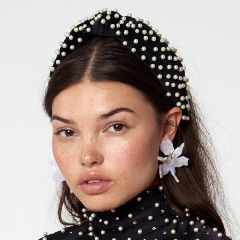 Lele Sadoughi Pearl Headband